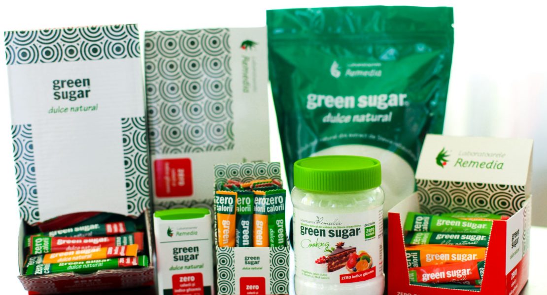 Green Sugar – În sfârșit, dulce cât pot duce, 100% natural, cu 0 calorii!